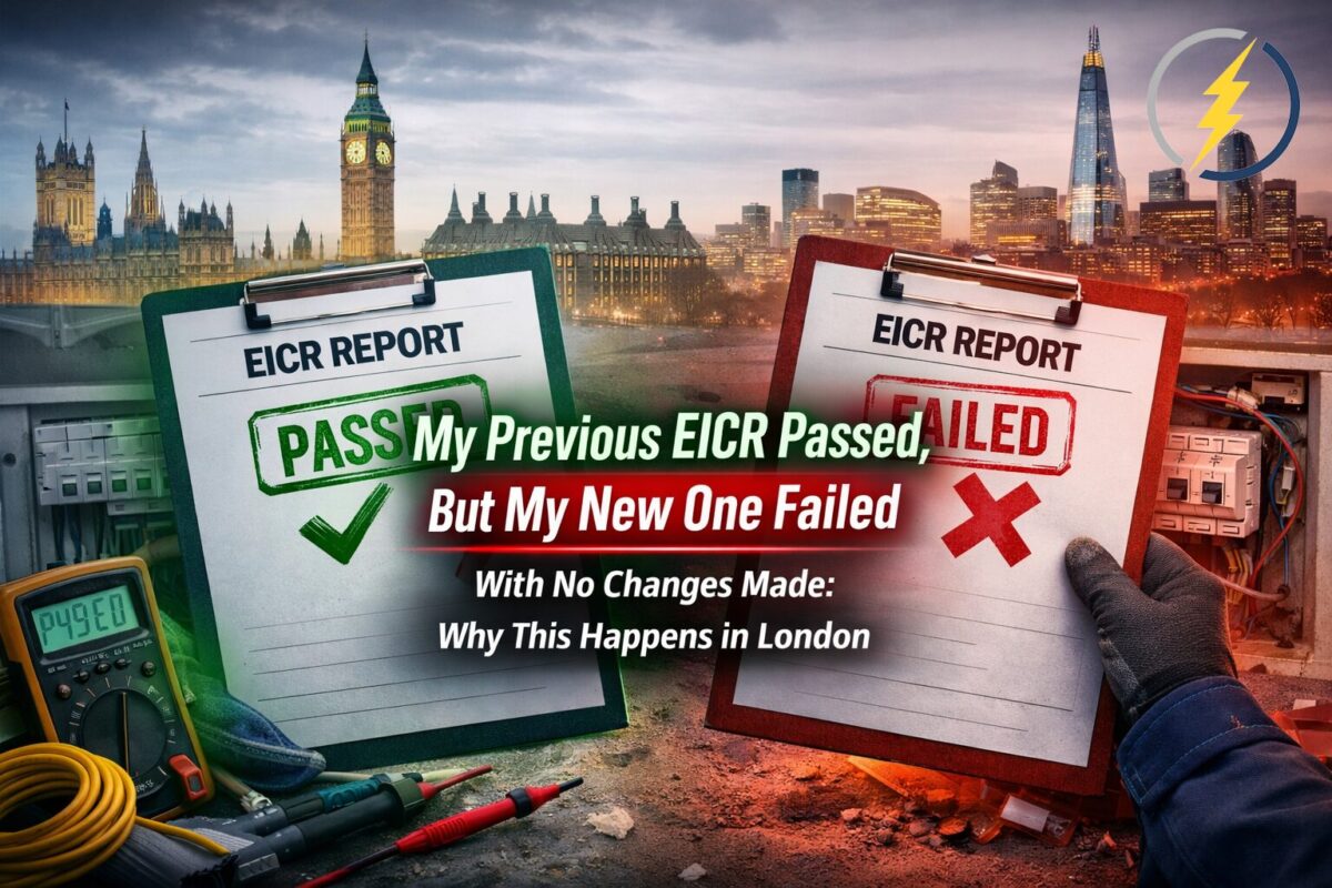 My Previous EICR Passed, But My New One Failed With No Changes Made: Why This Happens in London