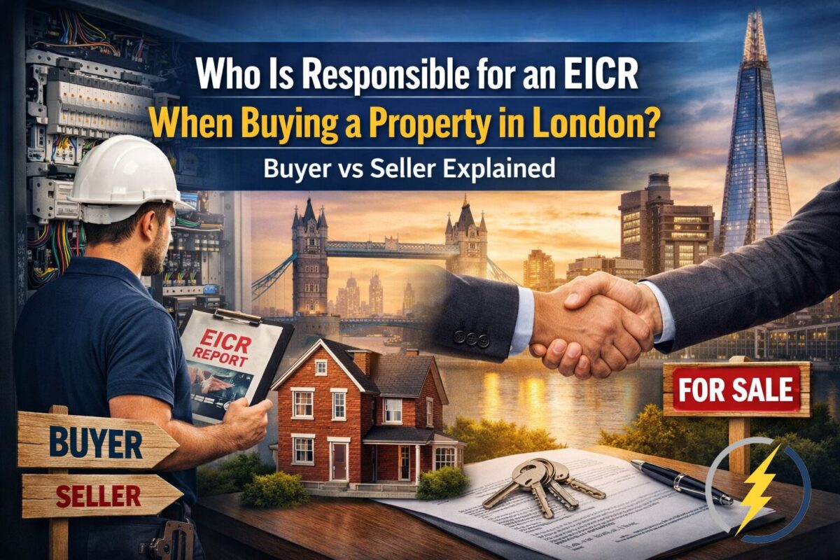 Who Is Responsible for an EICR When Buying a Property in London? Buyer vs Seller Explained (2026 Guide)