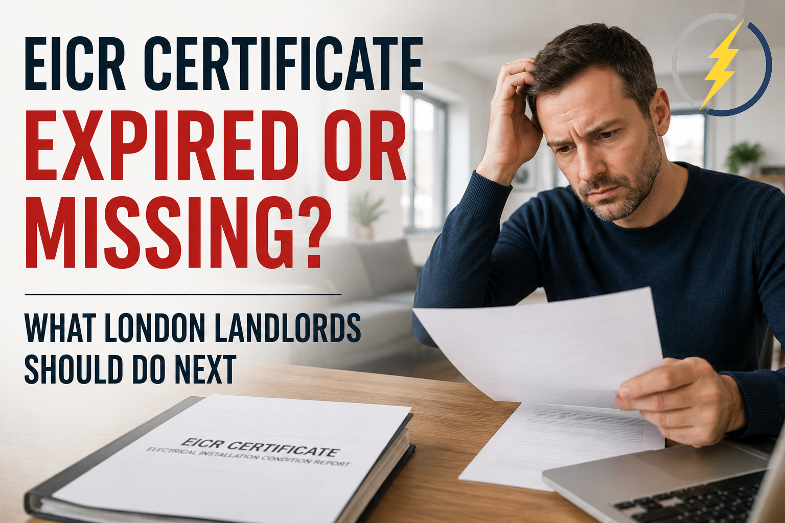 EICR certificate expired or missing London landlord guide
