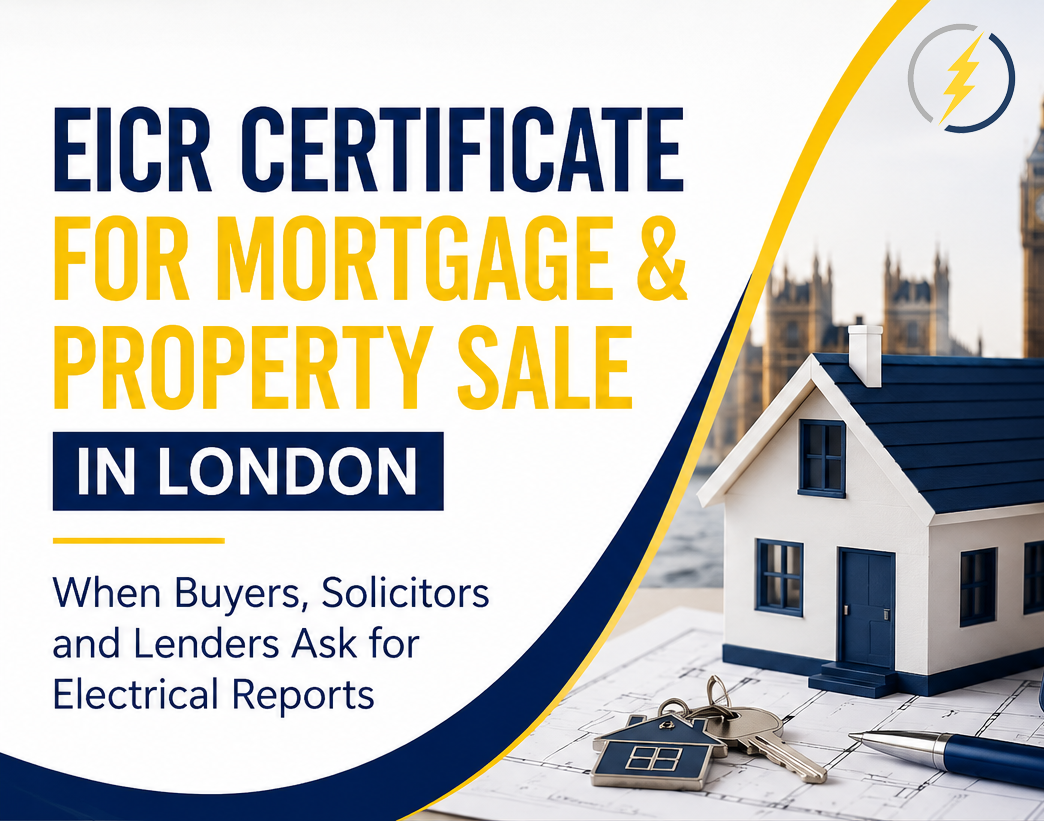 EICR Certificate for Mortgage and Property Sale in London
