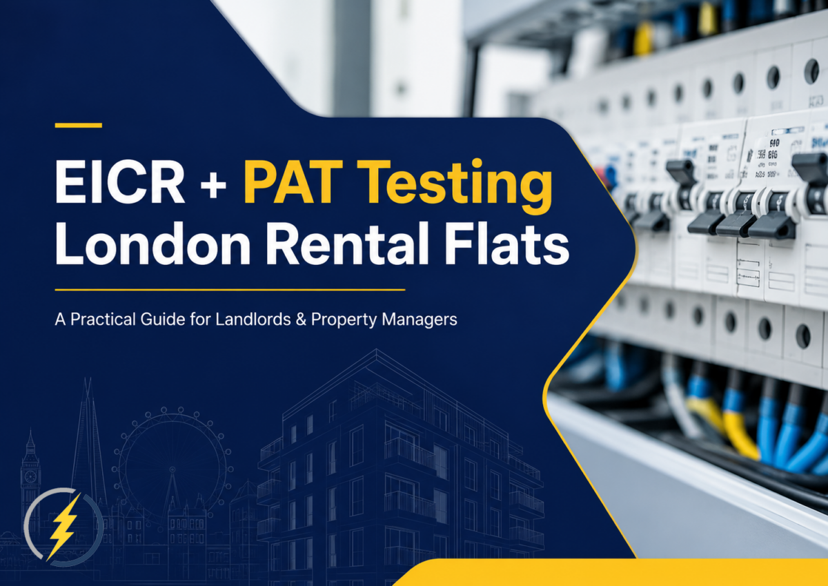 EICR and PAT Testing for London Rental Flats