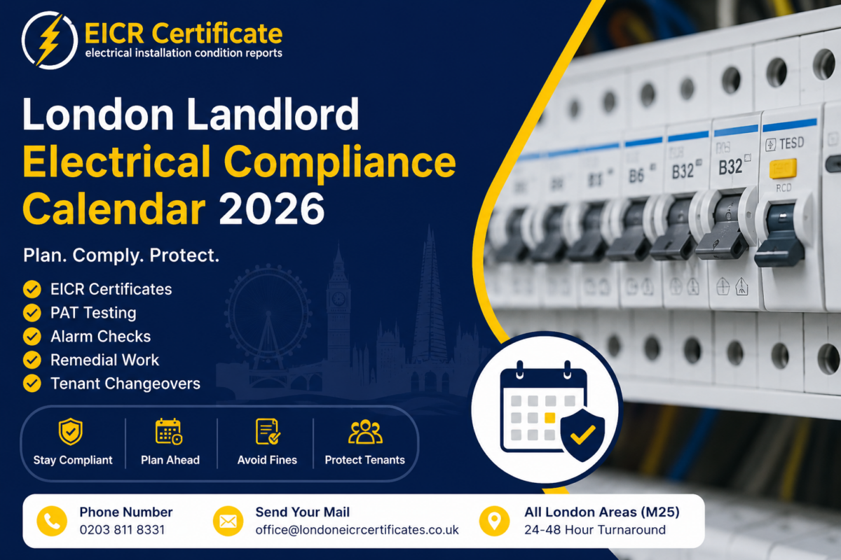 London Landlord Electrical Compliance Calendar 2026